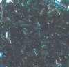 50g 5x4x2mm Transparent Dark Teal AB Tile Beads